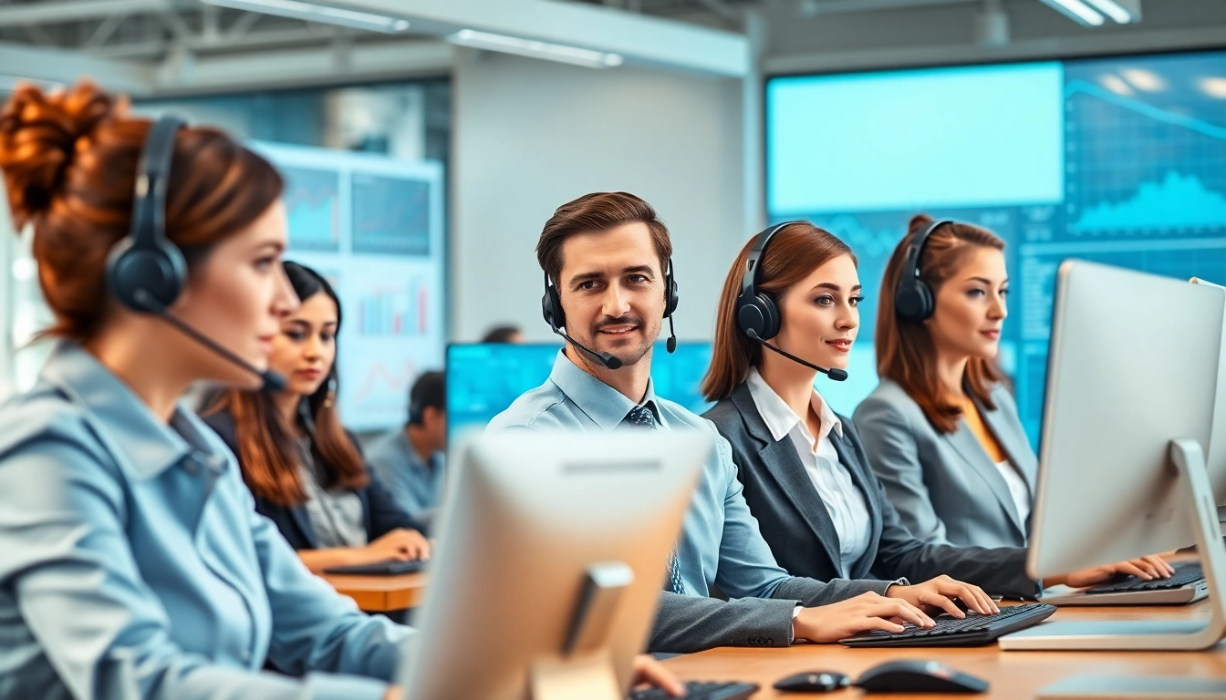 Collecting Telephone Data Collection insights with a professional team in a modern office.