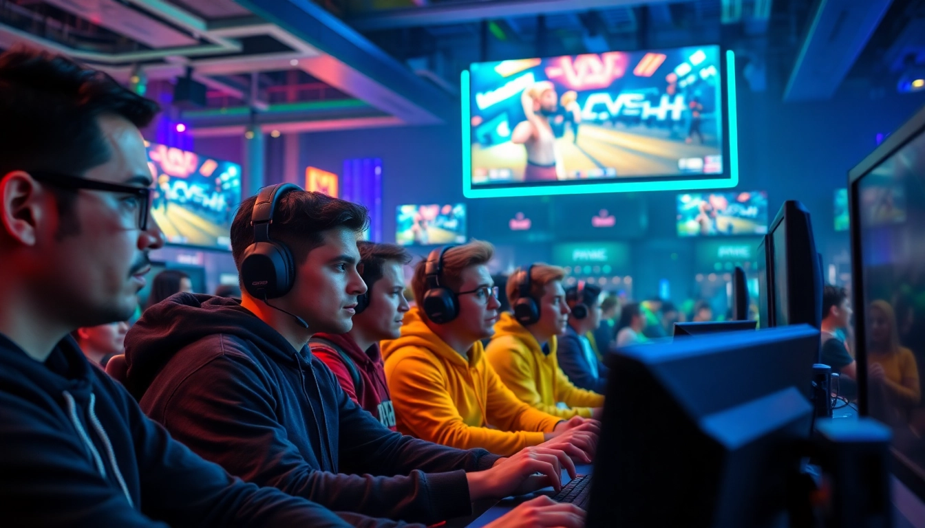Engage in eSports betting Australia with vibrant gaming scenes and intense player focus.