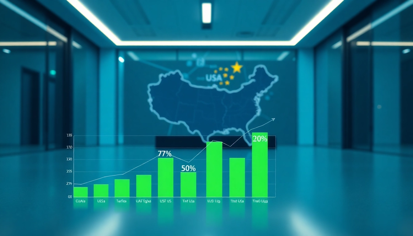Analyzing import tariffs on China through an informative infographic illustrating trade data.