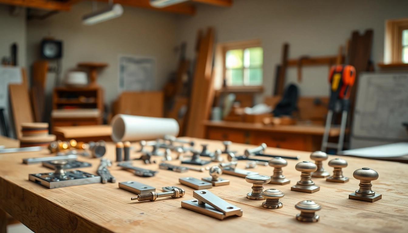 Highlighting furniture hardware suppliers' top products like drawer slides and cabinet knobs.