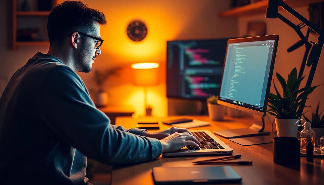 Utilize the WPS software for seamless productivity with a developer in a cozy workspace.