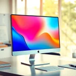 Buy Pro Display XDR in a contemporary workspace showcasing its stunning vibrancy and sleek design.