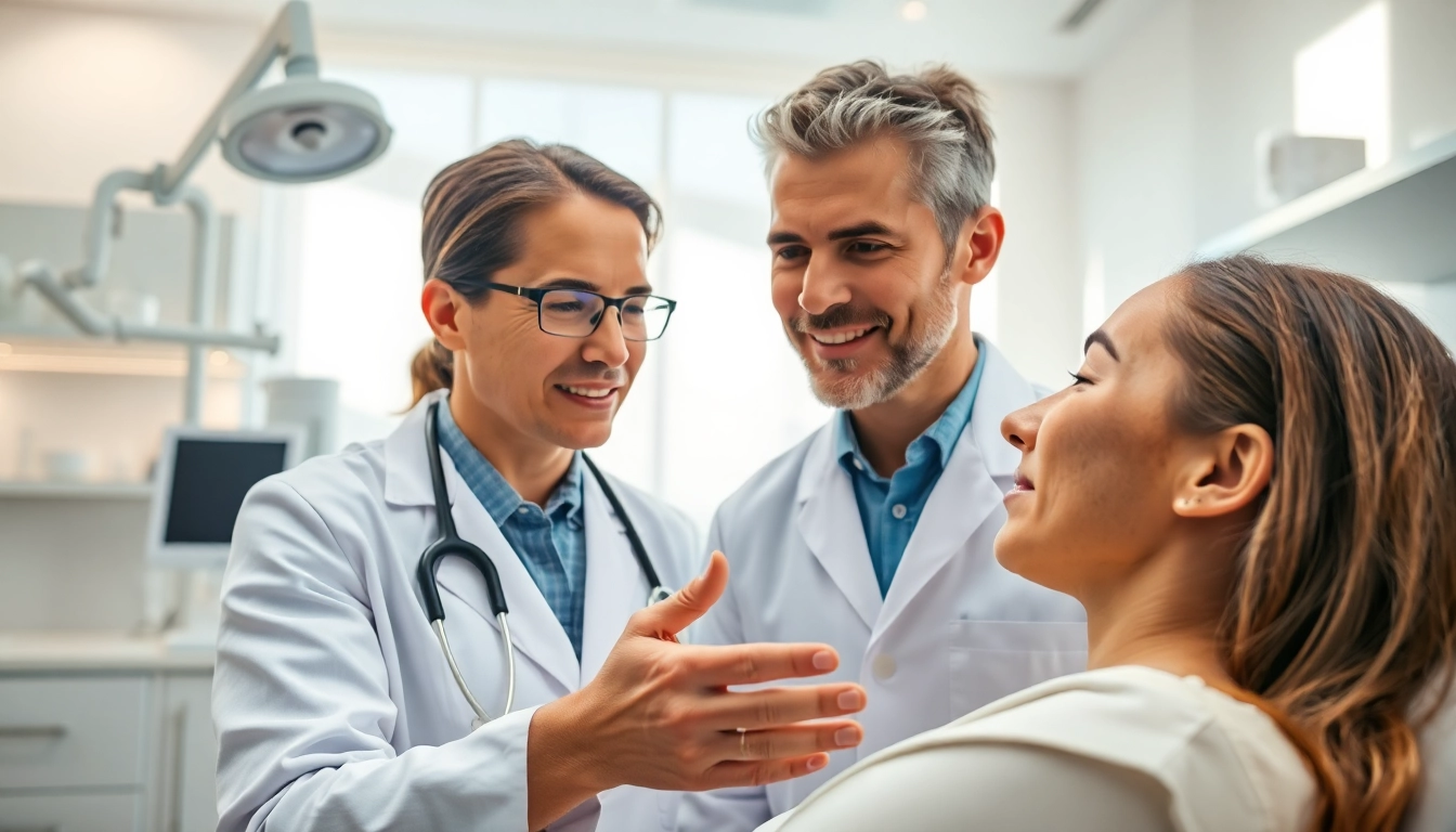 Treating aesthetic skin concerns with professional care in a dermatology clinic.