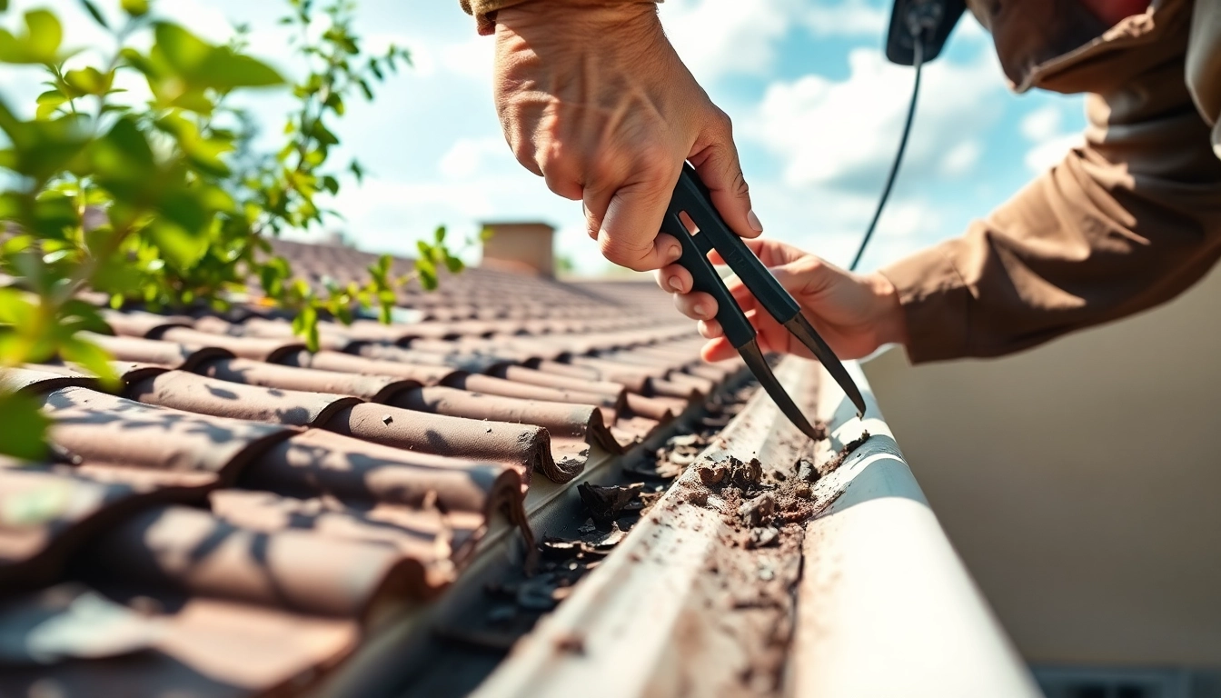 Efficiently performing Dakgoot schoonmaken arnhem with professional gutter cleaning tools in Arnhem.