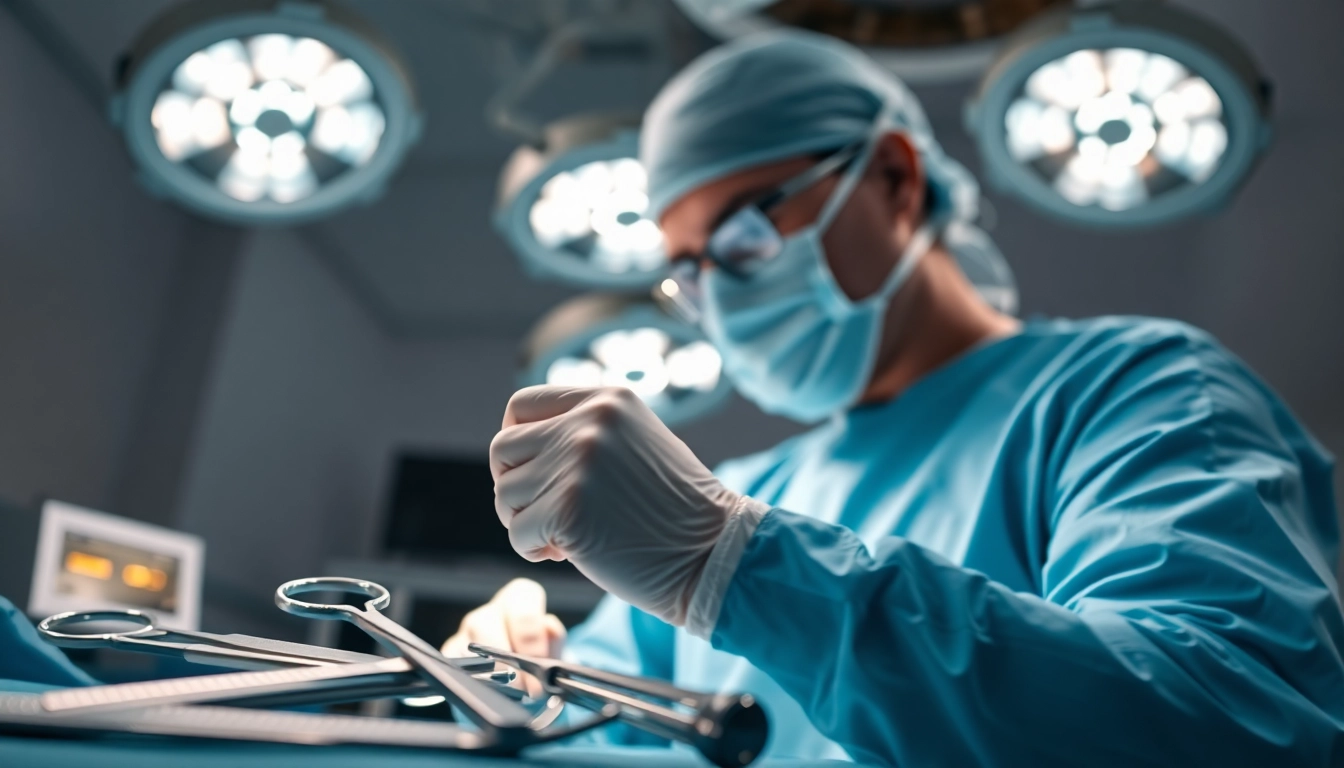 Handchirurgie Braunschweig: Erfahrene Handchirurgin bei präzisem Eingriff im OP.